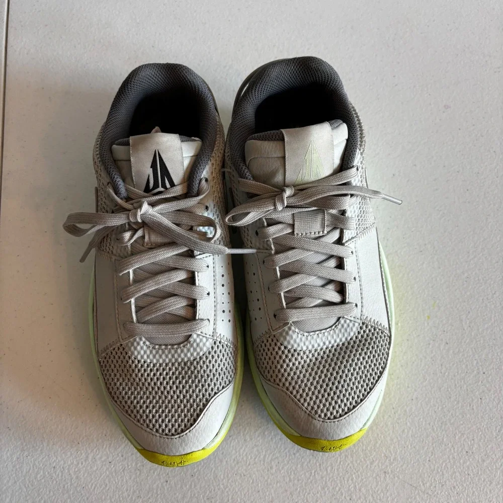Nike Ja 1 Day One Basketball Shoes Citron Tint Grey DR8785-001 Men 6.5Y Womens 8